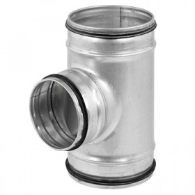Te a 90º con junta de Ø125mm MERCATUB Macho-Macho