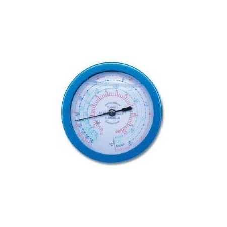 Manómetro posterior de baja BLONDELLE para gases R407C. R134a. y R404A Ø60mm