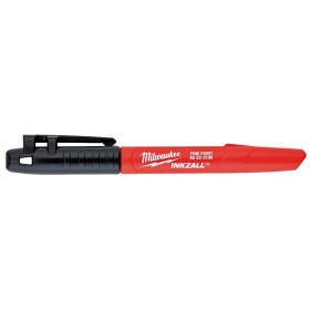 Marcador negro MILWAUKEE INKZALL punta fina