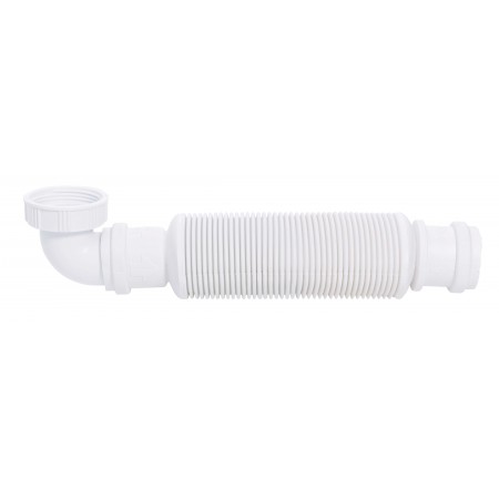 Sifón desagüe fregadero flex ible con membrana Wirquin senzo 1.1/2""-ø40mm