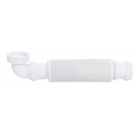 Sifón desagüe fregadero flex ible con membrana Wirquin senzo 1.1/4""-ø32mm