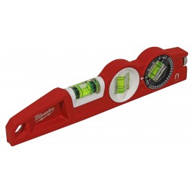 Nivel magnético de burbuja MILWAUKEE TORPEDO ajustable longitud 25cm