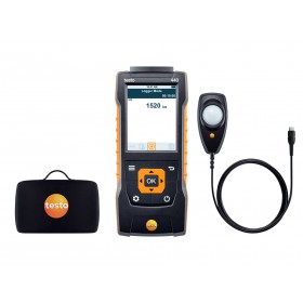 Set analizador con sonda lux TESTO 440