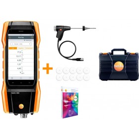 Set analizador de combustión TESTO 300LL longlife sin impresora