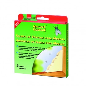 Trampa moscas de ventana color blanco SWISSINNO