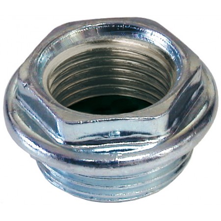 Tapón reducción radiador ø42mm acero zincado 1"-3/4" derecha