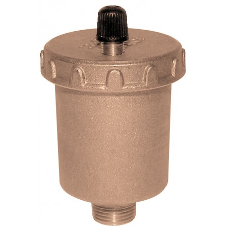 Purgador aire automático de columna en latón 1/2"