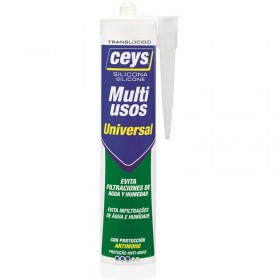 Cartucho 280ml silicona universal CEYS SELLACEYS blanca