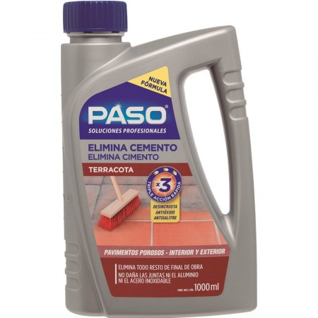 Bote 1L CEYS PASO elimina cemeneto terracota