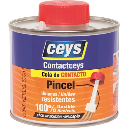 Bote 500ml cola CEYS CONTACTCEYS pincel