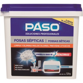 Bote 320g 16 uds CEYS PASO fosas sépticas