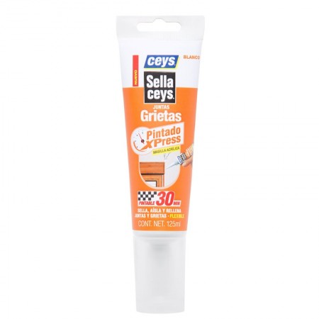 Tubo 125ml masilla acrílica CEYS SELLACEYS junta grietas