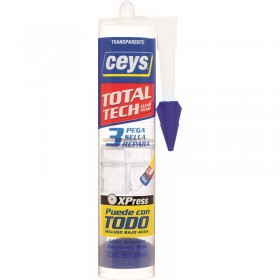 Cartucho 290ml adhesivo CEYS TOTAL TECH transparente