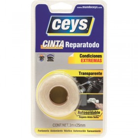 Cinta silicona CEYS reparatodo autosoldable 3mx25mm