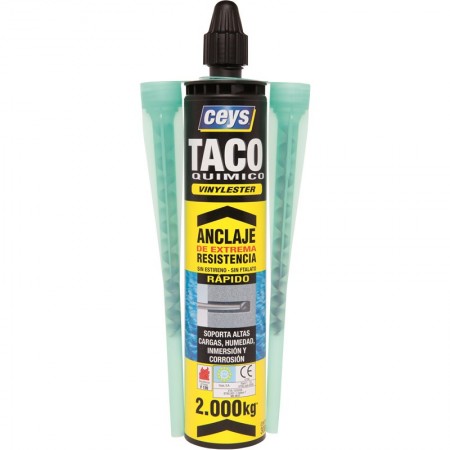 Cartucho 300ml CEYS taco químico vinylester