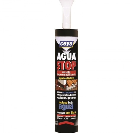 Cartucho 300ml masilla AGUA STOP impermeabilizante