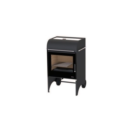 ESTUFA COCINA CON RUEDAS Y TECHO COLOR SILVER 10KW BOREAL E6002 INCLUYE KIT COCINA Y FUNDA PVC