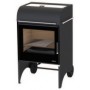 ESTUFA COCINA CON RUEDAS Y TECHO COLOR SILVER 10KW BOREAL E6002 INCLUYE KIT COCINA Y FUNDA PVC