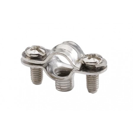 Abrazadera cromada ESCOFIX M6 Ø10mm