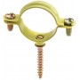 Abrazadera gásmica ESCOFLEX amarilla con tirafondo Ø22mm