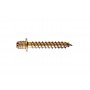 Tornillo bicromatado tirafondo abrazadera ESCOFIX M6x30mm