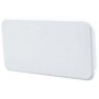 Tapa ciega rectangular 220x55mm PVC BLANCO