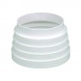 Reduccion Ø125  a Ø120mm o Ø100mm PVC BLANCO
