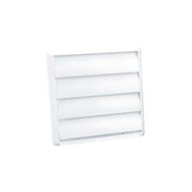 Rejilla salida rectangular para conducto de 150x75mm PVC BLANCO