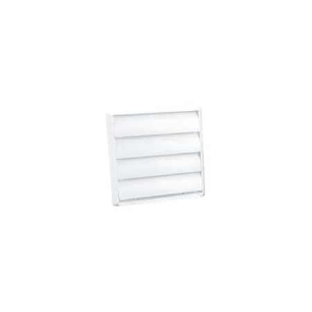 Rejilla salida rectangular para conducto de 150x75mm PVC BLANCO