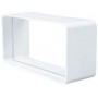 Manguito empalme 55x220mm PVC BLANCO