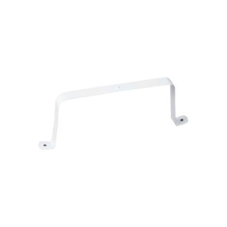 Abrazadera rectangular  90x180mm PVC BLANCO