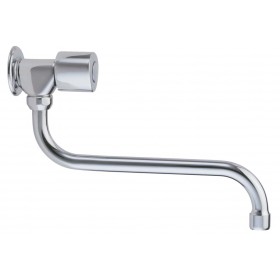 Comprar Grifo Cocina 1 Agua Pared Caño Bajo FO30046 al Mejor Precio