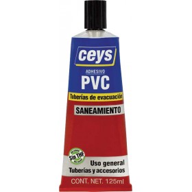 Tubo 125ml Adhesivo PVC evacuación CEYS