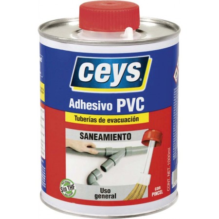 Bote 1000ml Adhesivo PVC evacuación CEYS