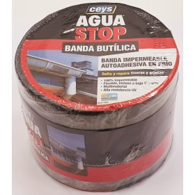 Comprar Aguastop Banda Imp. Butilo Gris 10 Cm X 10 M AI20356 al Mejor Precio