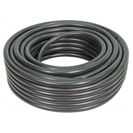 Metro de tubo para gas GLP color negro trenzado metálico interior Pmax: 20 bar Øint. 8 x Øext.15mm.