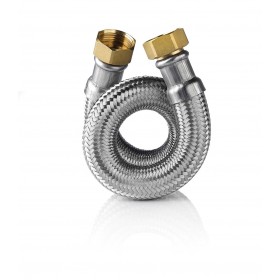 Flexo industrial trenzado inox TUCAI Extra-Twist 1"macho-1"hembra 300mm