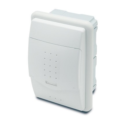 Caja distribución eléctrica de empotrar puerta opaca 4 módulos VOLTIMERC NV IP40
