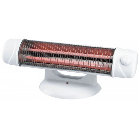 Estufa eléctrica infrarrojos de baño para pared MERCALOR 600/1200W 230VAC