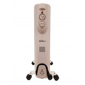 Radiador eléctrico de aceite 9 elementos con ruedas MERCALOR 2000W