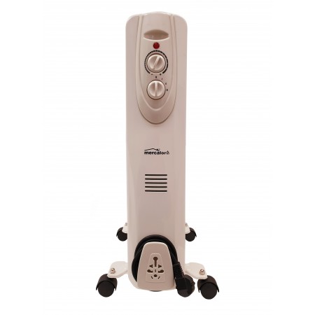 Radiador eléctrico de aceite 9 elementos con ruedas MERCALOR 2000W