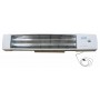 Estufa eléctrica infrarrojos de baño para pared con interruptor de cuerda MERCALOR 400/800W 230VAC