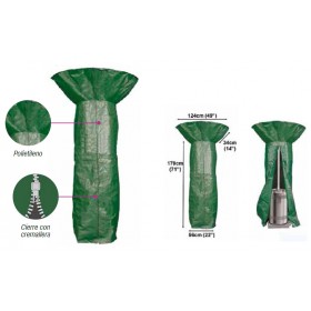 Funda para estufa para terraza de gas butano MERCALOR 176x56cm