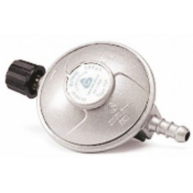 Grifo regulador de GLP Ps: 28 mbar para botella azul tipo camping MONDIAL