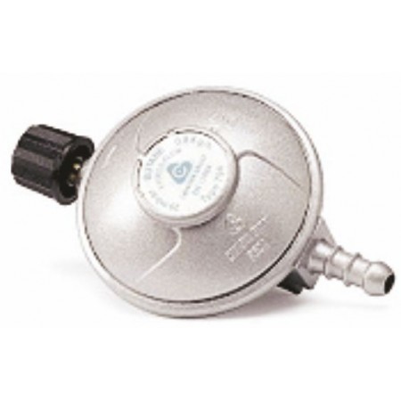 Grifo regulador de GLP Ps: 28 mbar para botella azul tipo camping MONDIAL