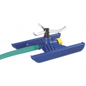 Aspersor riego trineo rotativo 3 brazos de aluminio MERCAGREEN
