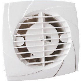 Extractor de baño frontal blanco MERCAFAN PLUS A4 Ø100mm