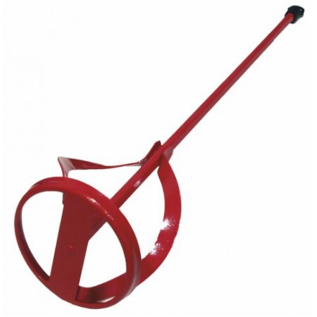 Mezclador-batidor de pintura y motero para taladro MERCATOOLS Ø10x1200mm
