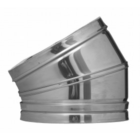 Comprar Codo 30º De Diam. Interior 150 316L/304 Del Conducto Modular 'Dp Leña' "042" CA30851 al Mejor Precio