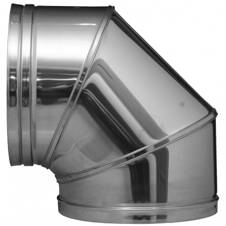 Comprar Codo 90º De Diam. Interior 125 316L/304 Del Conducto Modular 'Dp Leña' "433" CA30862 al Mejor Precio